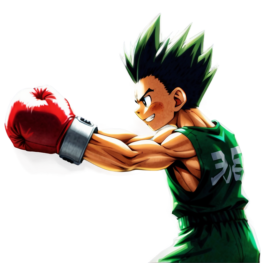 Gon Freecss Training Scene Png 93