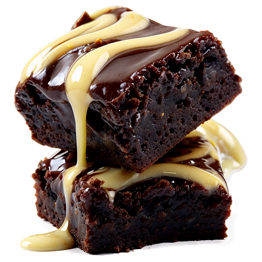 Gooey Center Brownie Png 45