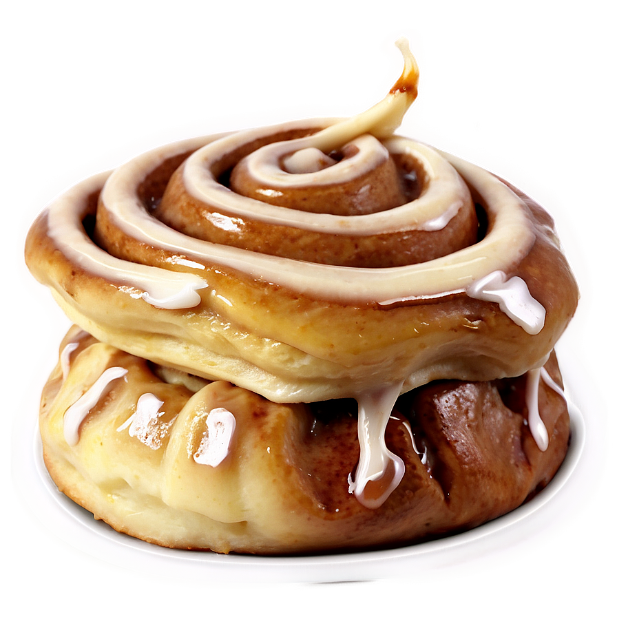 Gooey Cinnamon Roll Delight Png Ftp45