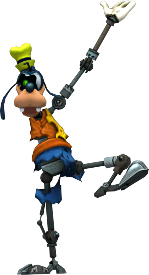 Goofy Animated Character Pose