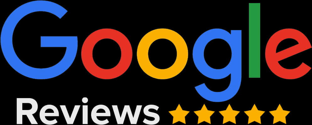 Google Reviews Logo Five Stars