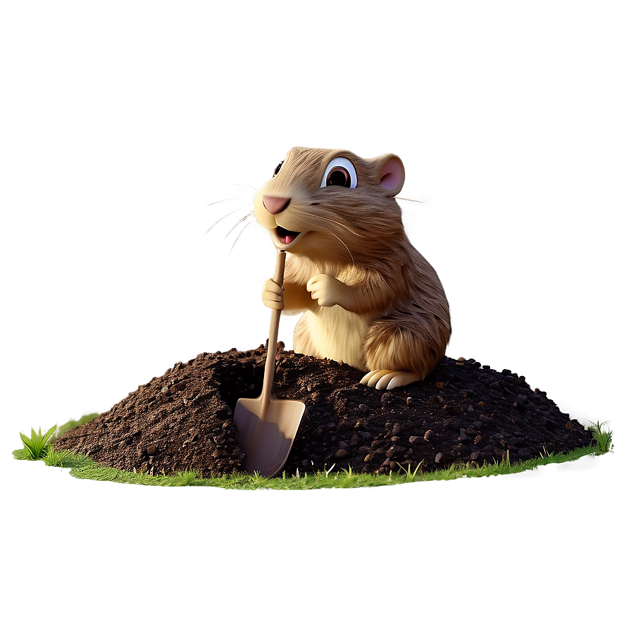 Gopher Digging Hole Png 06292024