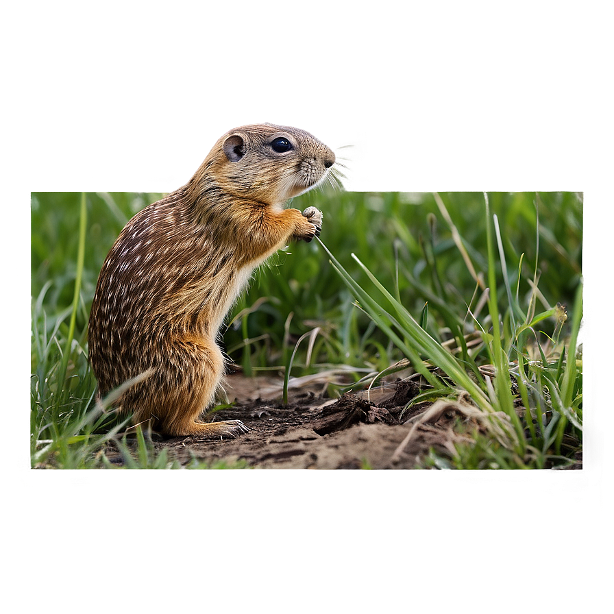 Gopher In Nature Background Png 11