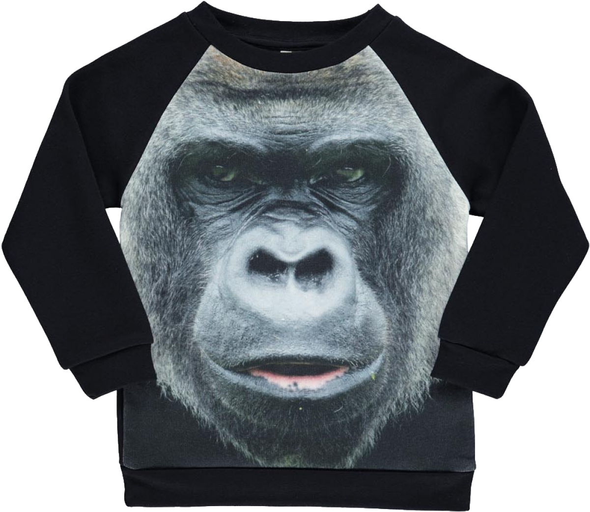 Gorilla Graphic Black Sweatshirt
