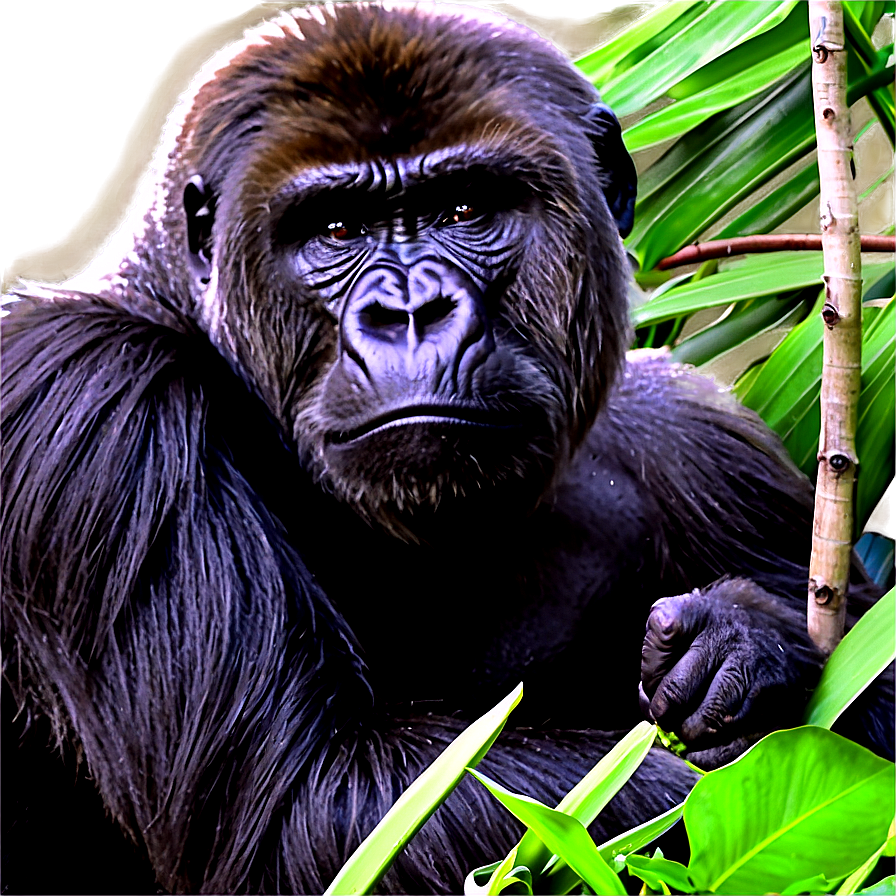 Gorilla Habitat Background Png 93
