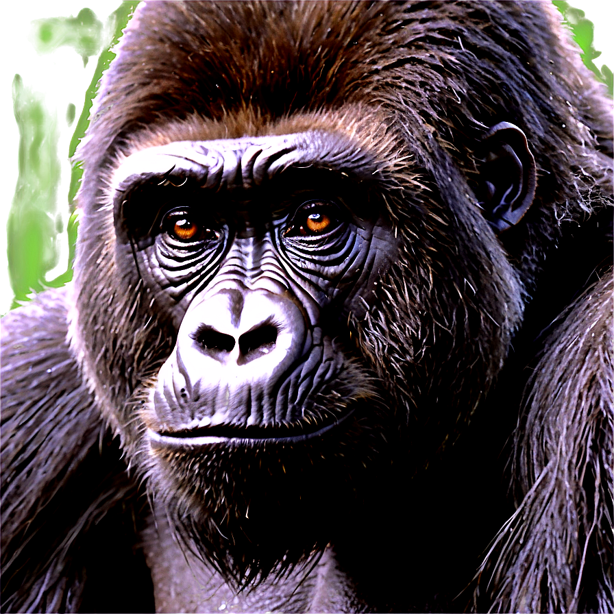Gorilla In Jungle Png 05212024