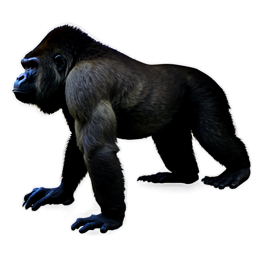 Gorilla Silhouette Png Wtt2