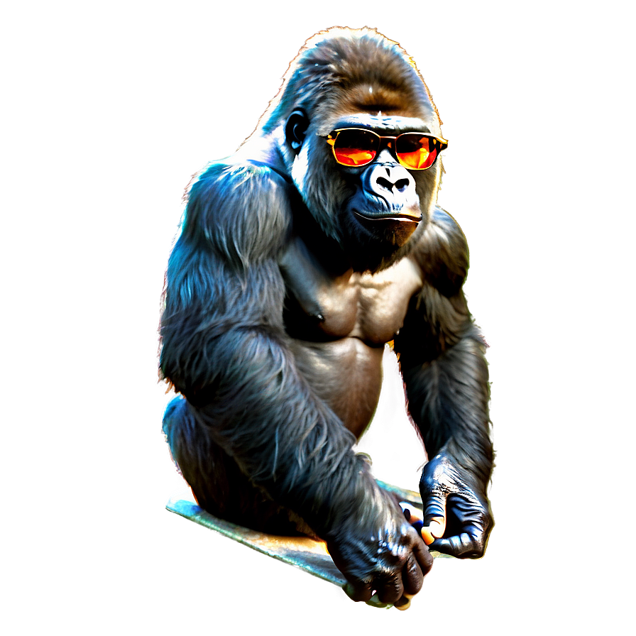 Gorilla With Sunglasses Png 05212024