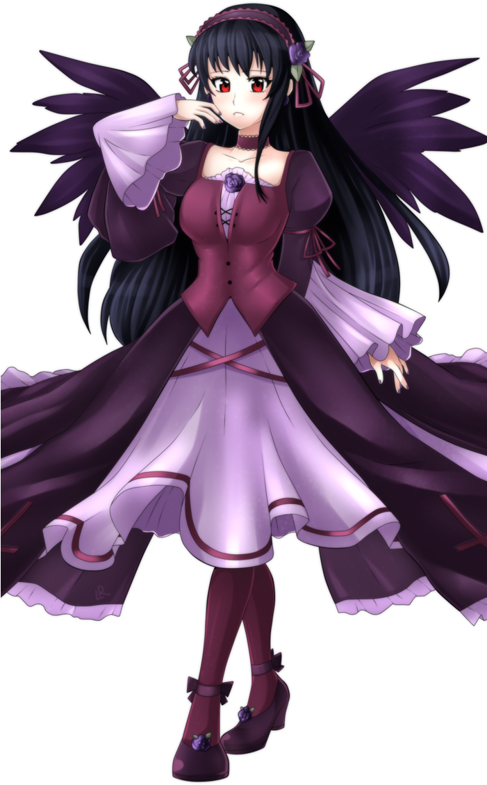 Gothic Anime Vampire Girl