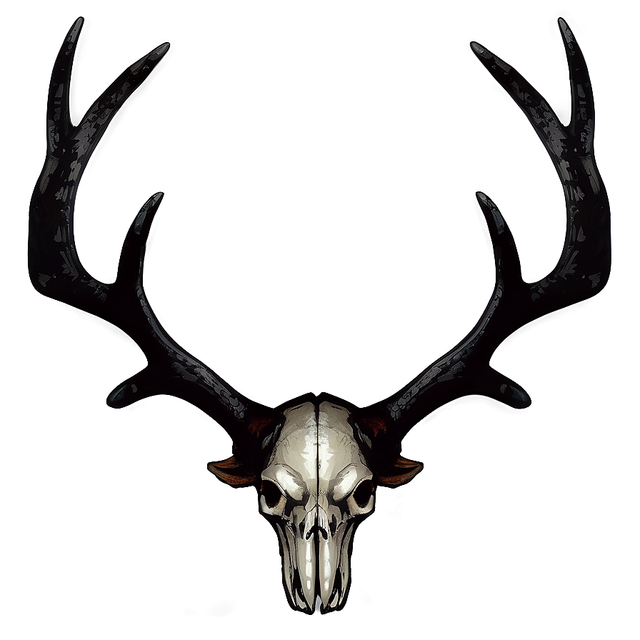 Gothic Antler Artwork Png Pkt