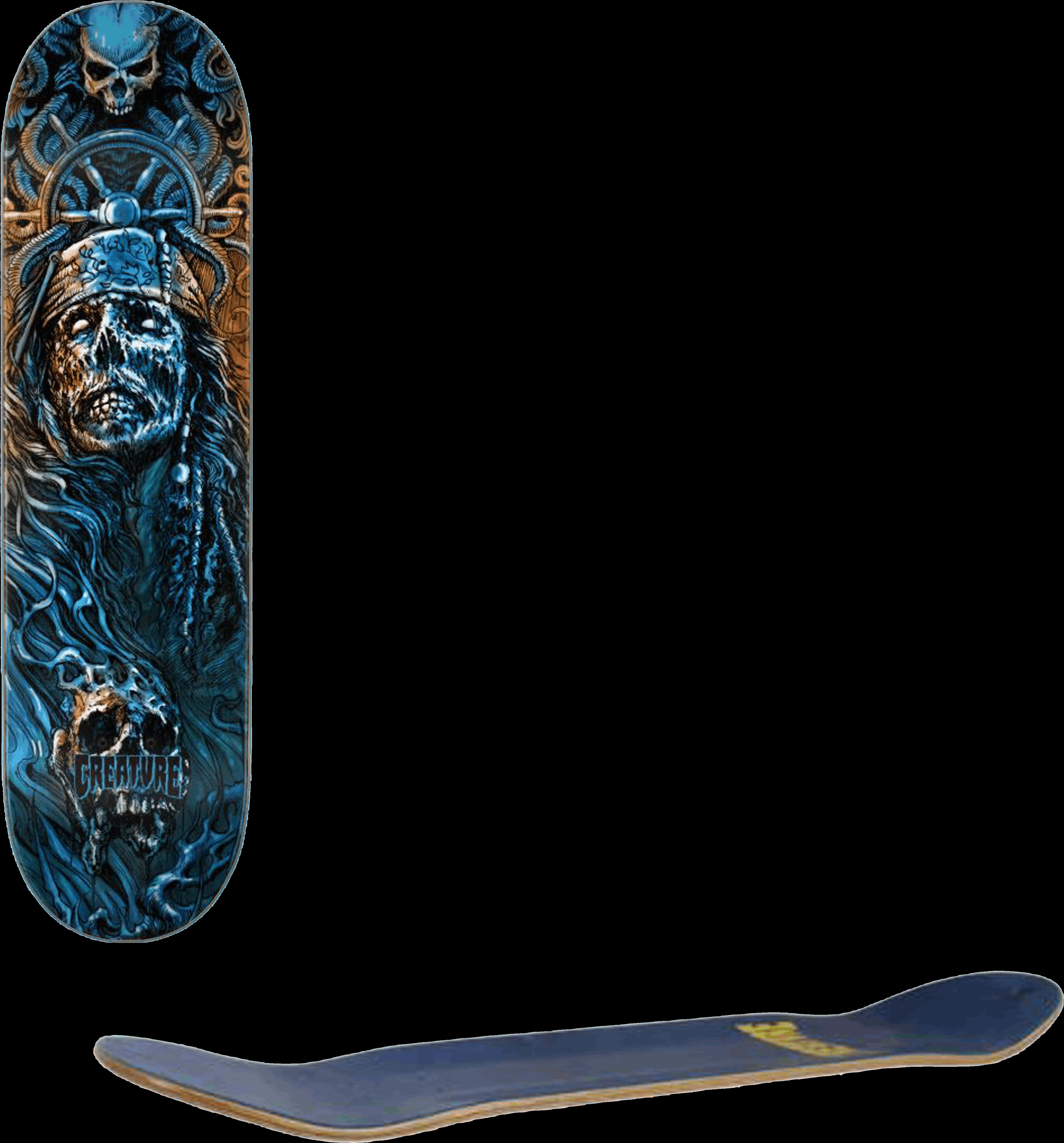 Gothic Art Skateboard Deck