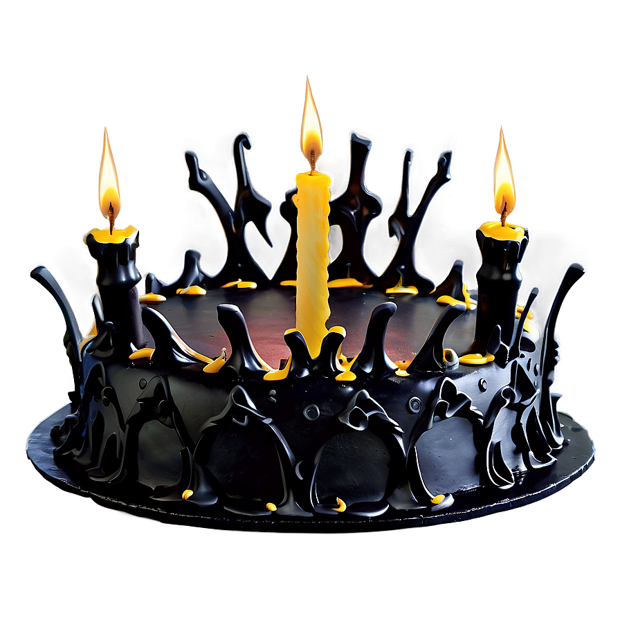 Gothic Birthday Cake Png 05042024