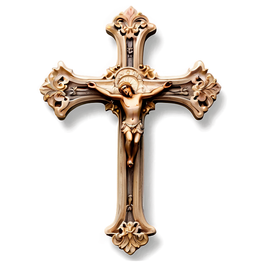 Gothic Catholic Cross Icon Png Hei