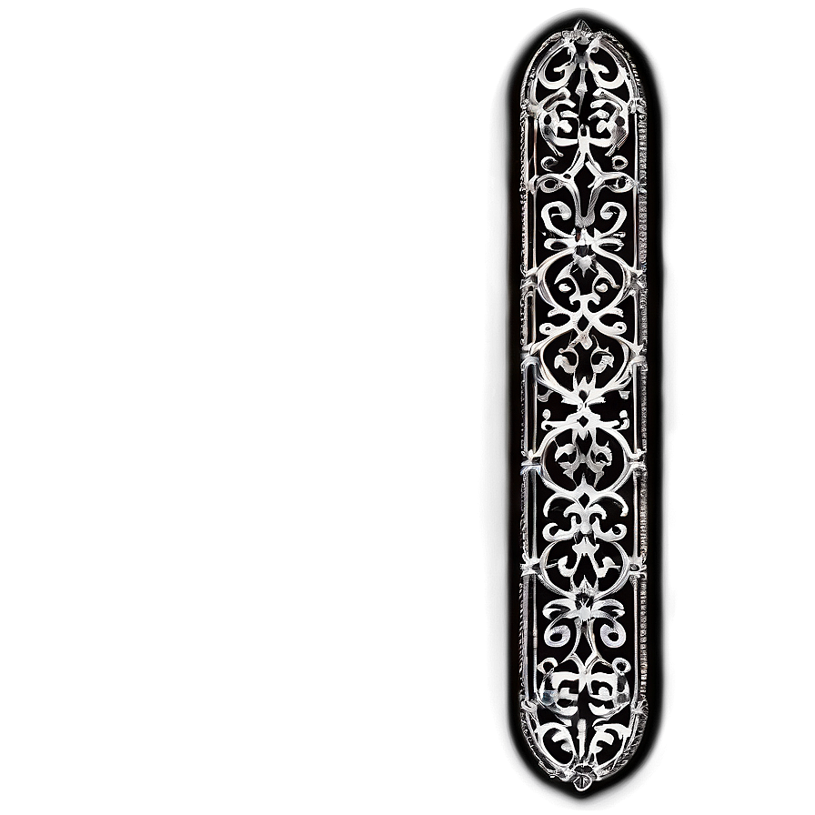 Gothic Decorative Line Png 64