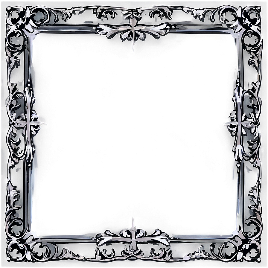 Gothic Frame Border Png Kln