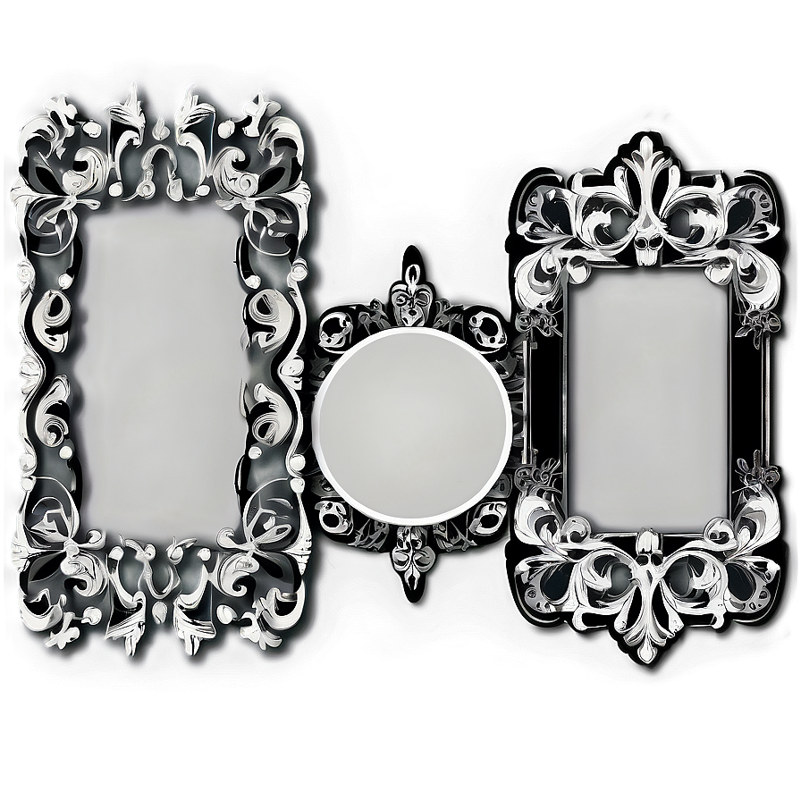 Gothic Frame For Artwork Png Dhm