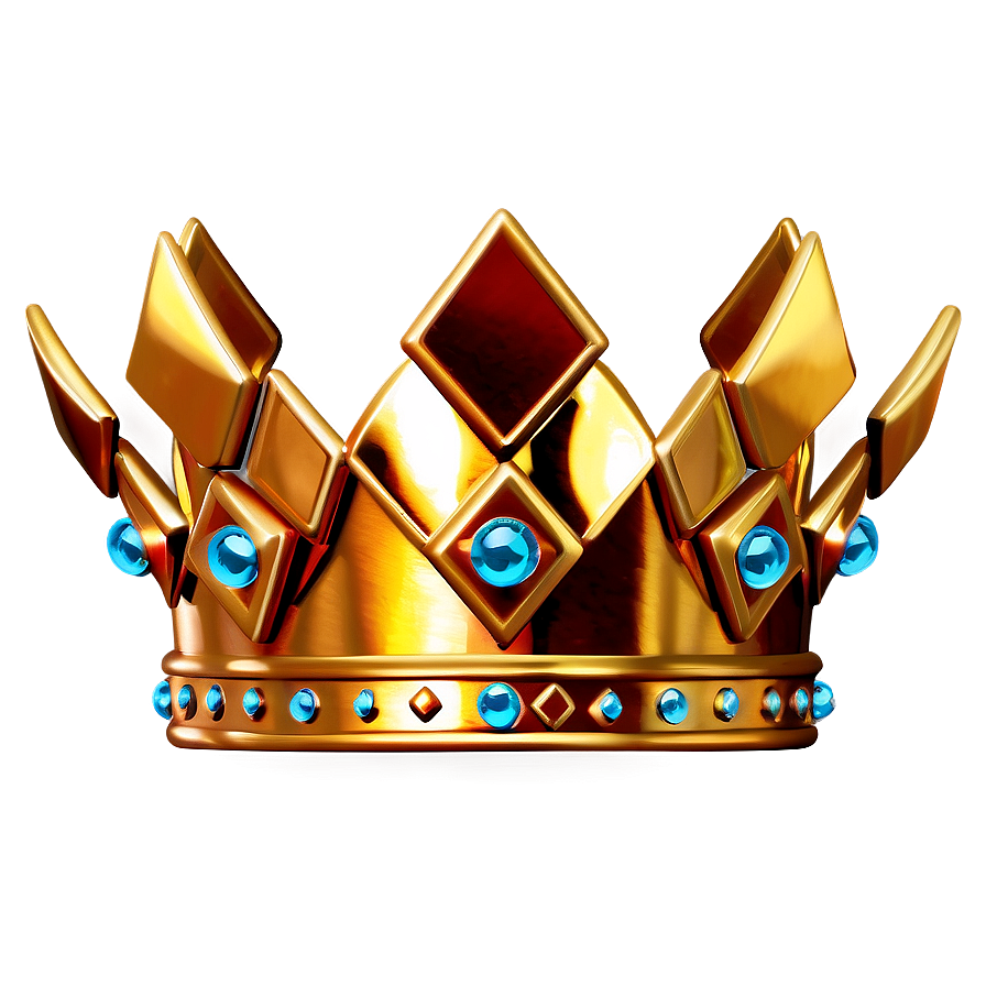 Gothic Golden Crown Png 06282024