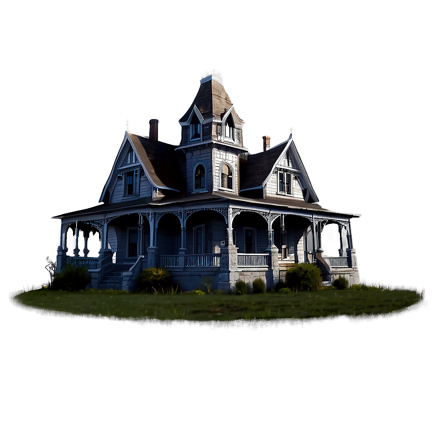 Gothic Haunted House Png Dgf69