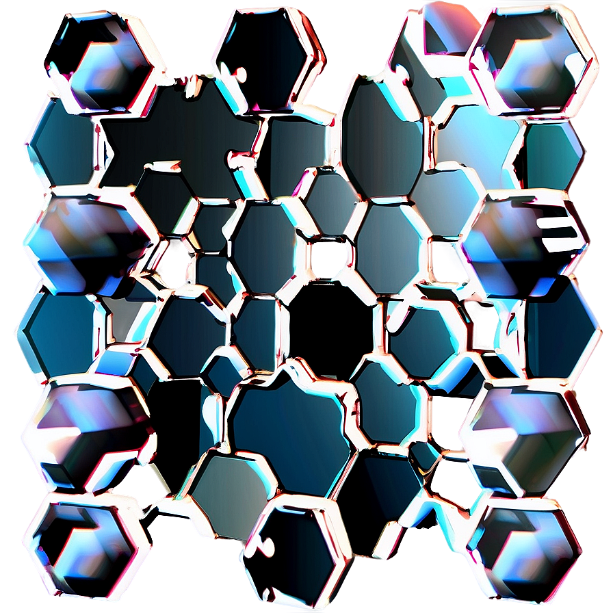 Gothic Hexagon Pattern Png 61