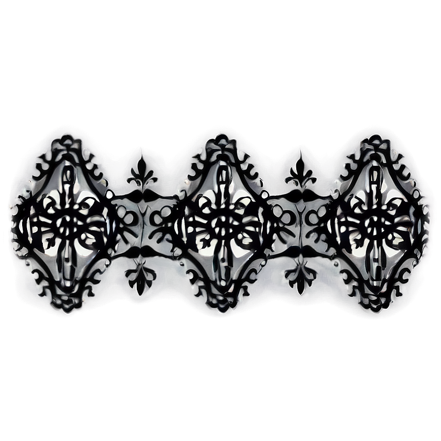 Gothic Lace Pattern Png Rfb