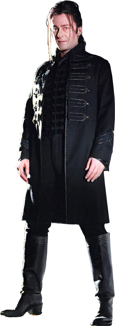 Gothic Manin Black Coat