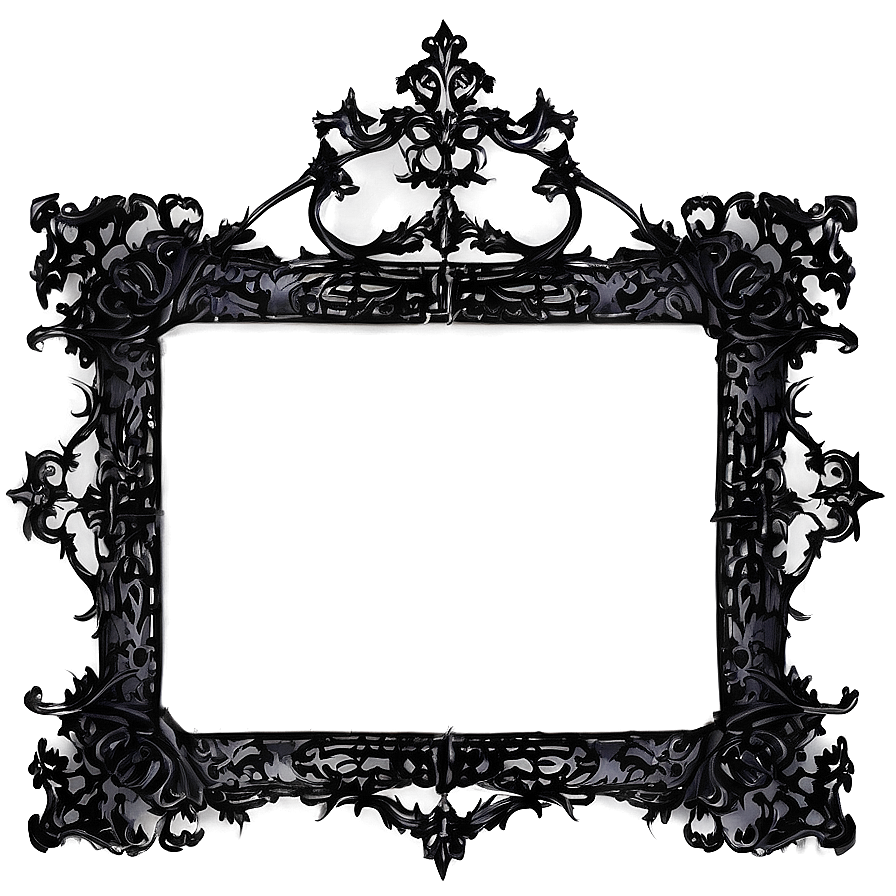 Gothic Picture Frame Png 05042024