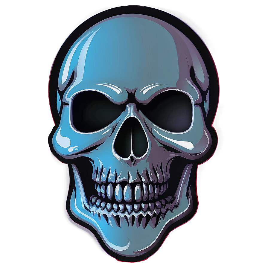 Gothic Skull Symbol Png B