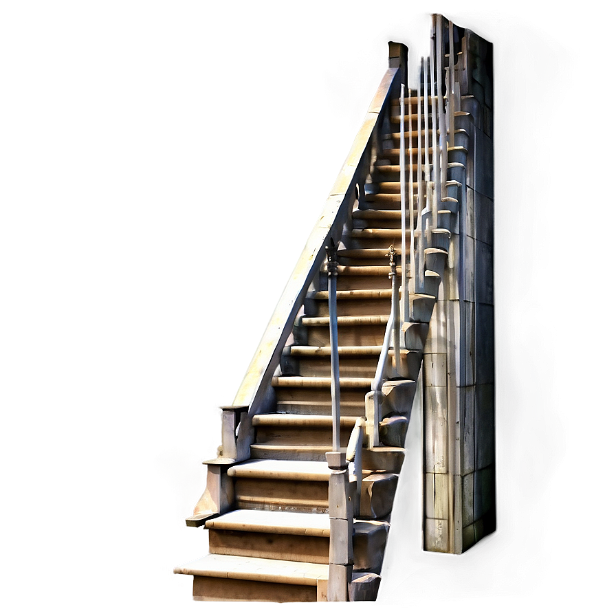 Gothic Staircase Png 06122024