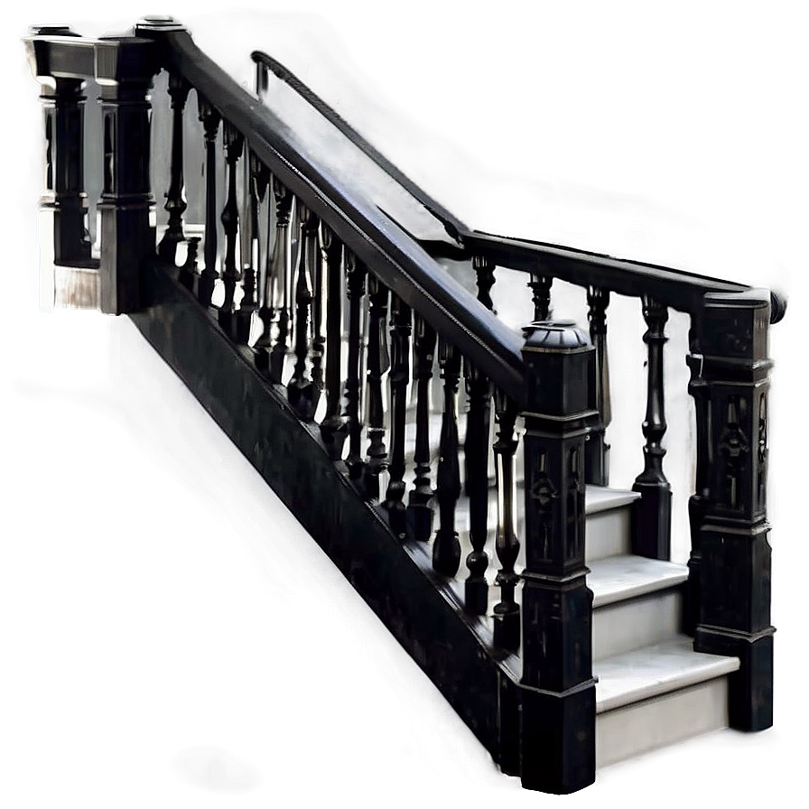 Gothic Staircase Png Cat