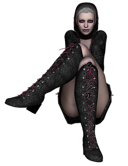 Gothic_ Style_3 D_ Render