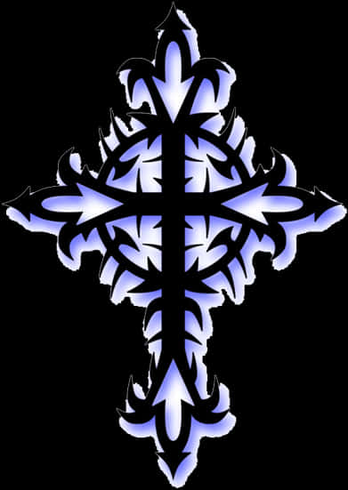 Gothic Style Decorative Cross