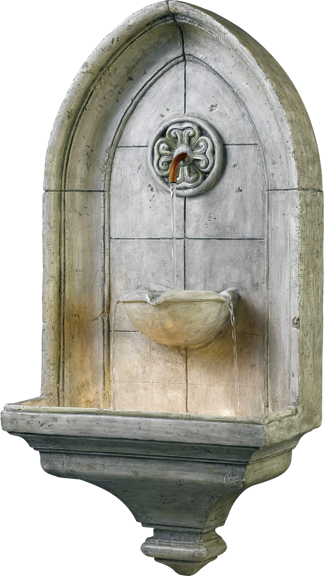 Gothic Style Wall Fountain