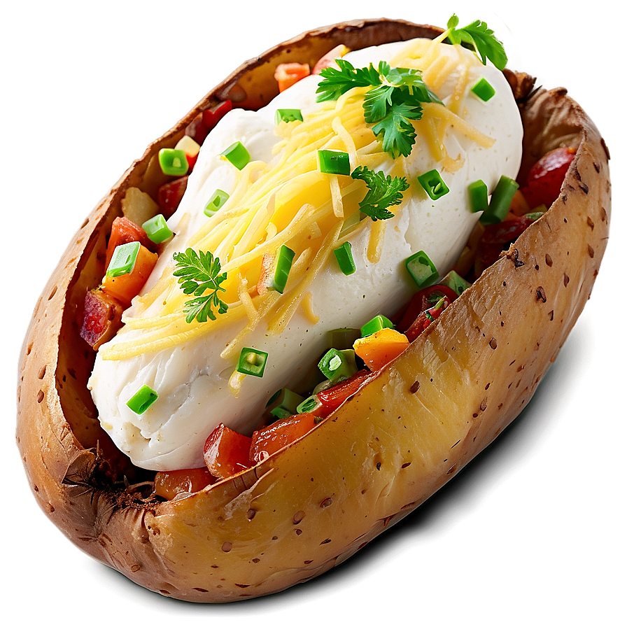 Gourmet Baked Potato Png 50