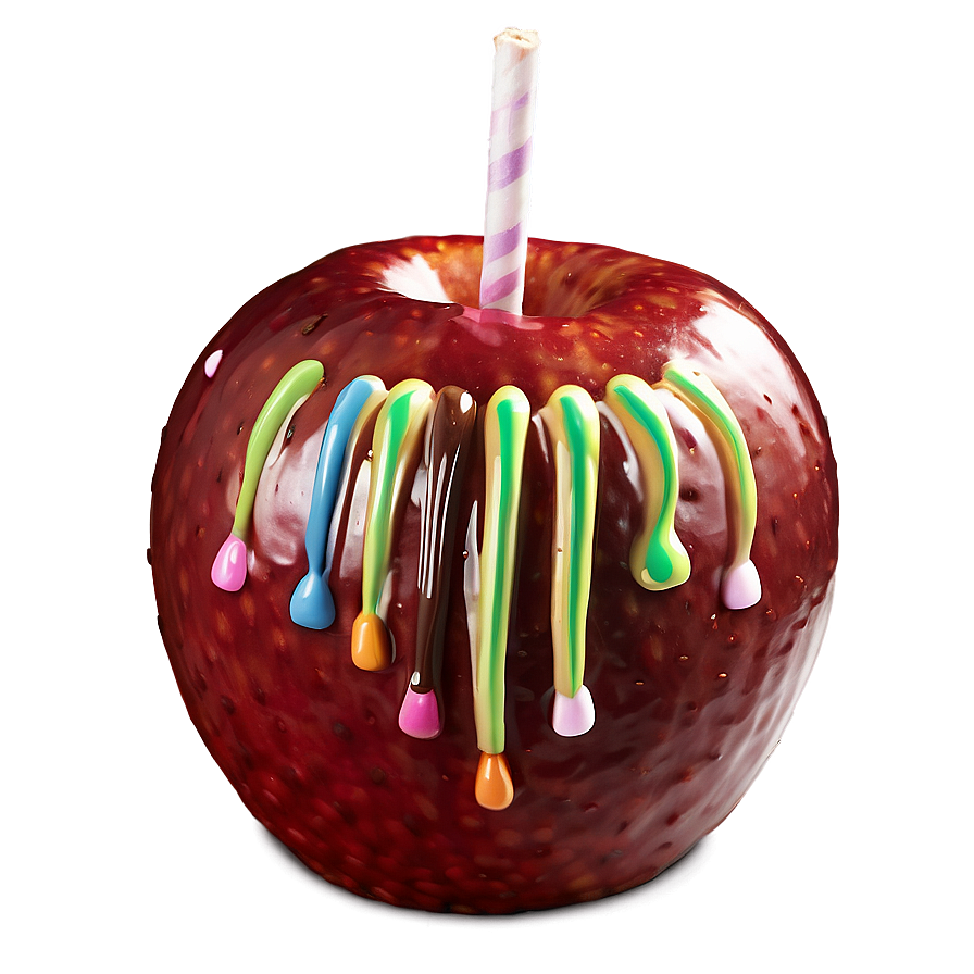 Gourmet Candy Apple Png 28