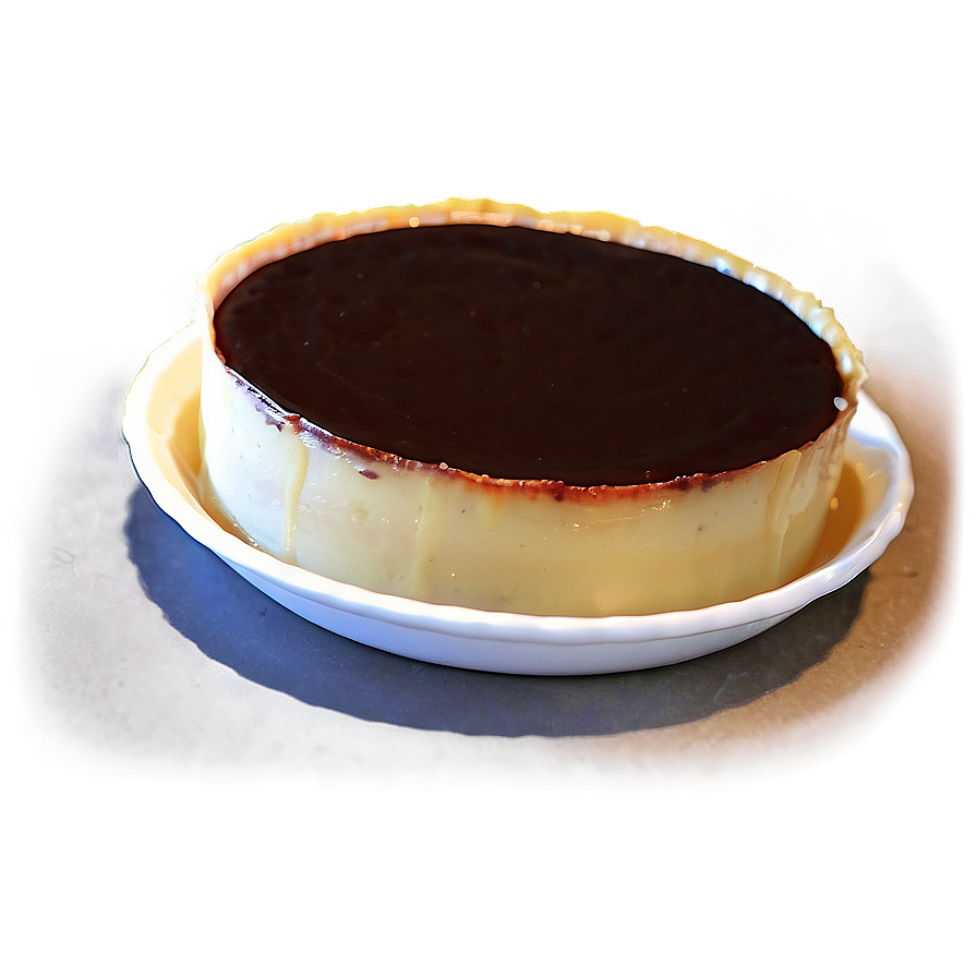 Gourmet Chocolate Flan Recipe Png 55