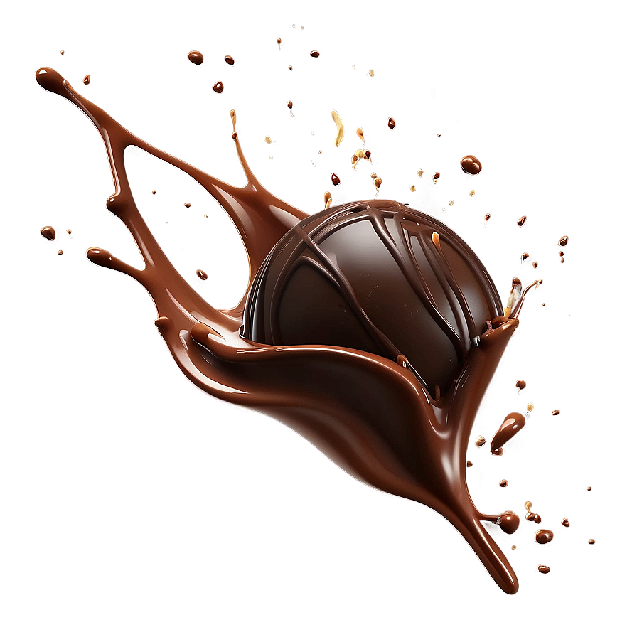 Gourmet Chocolate Splash Png Hpe97