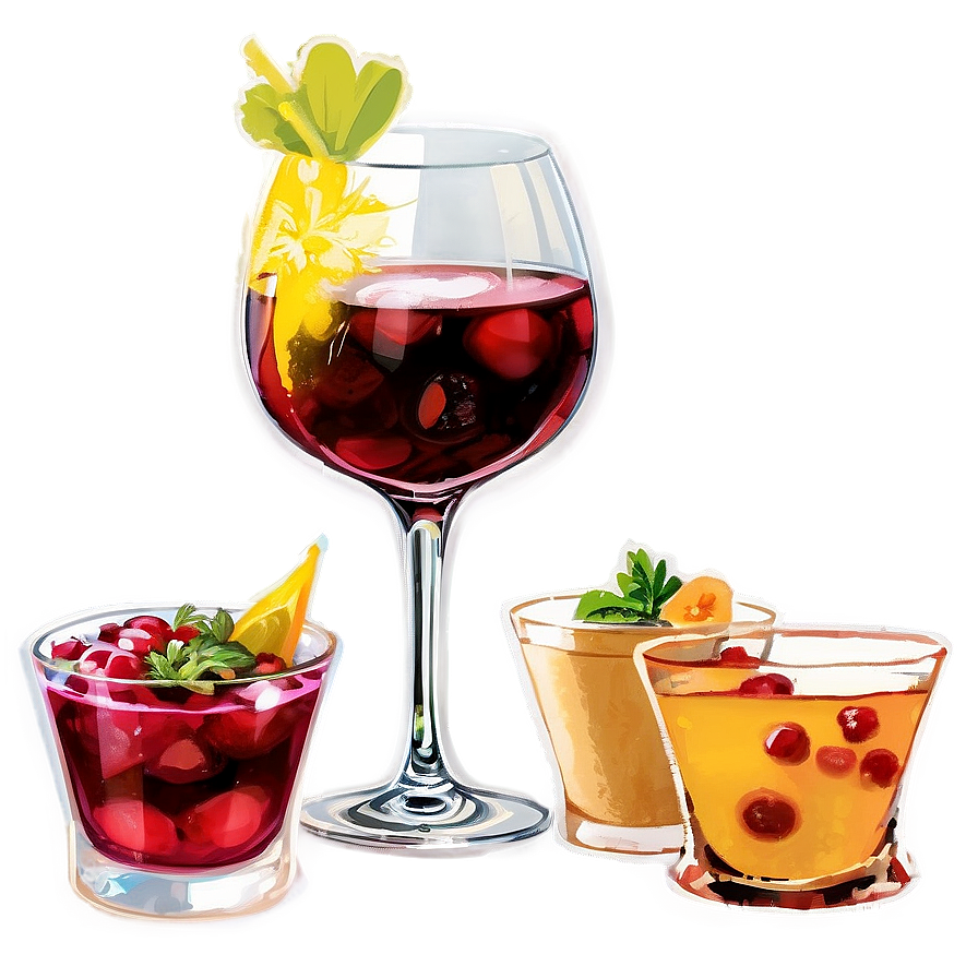 Gourmet Cocktails Png 06132024