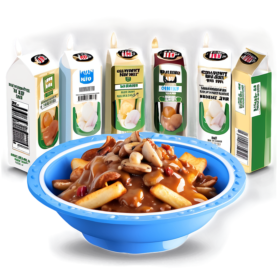 Gourmet Poutine With Mushroom Gravy Png 54