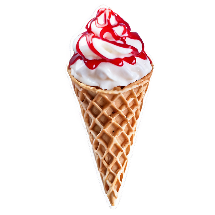 Gourmet Waffle Cone Png Rit46