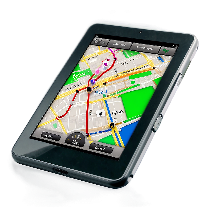 Gps On Digital Tablet Png 92