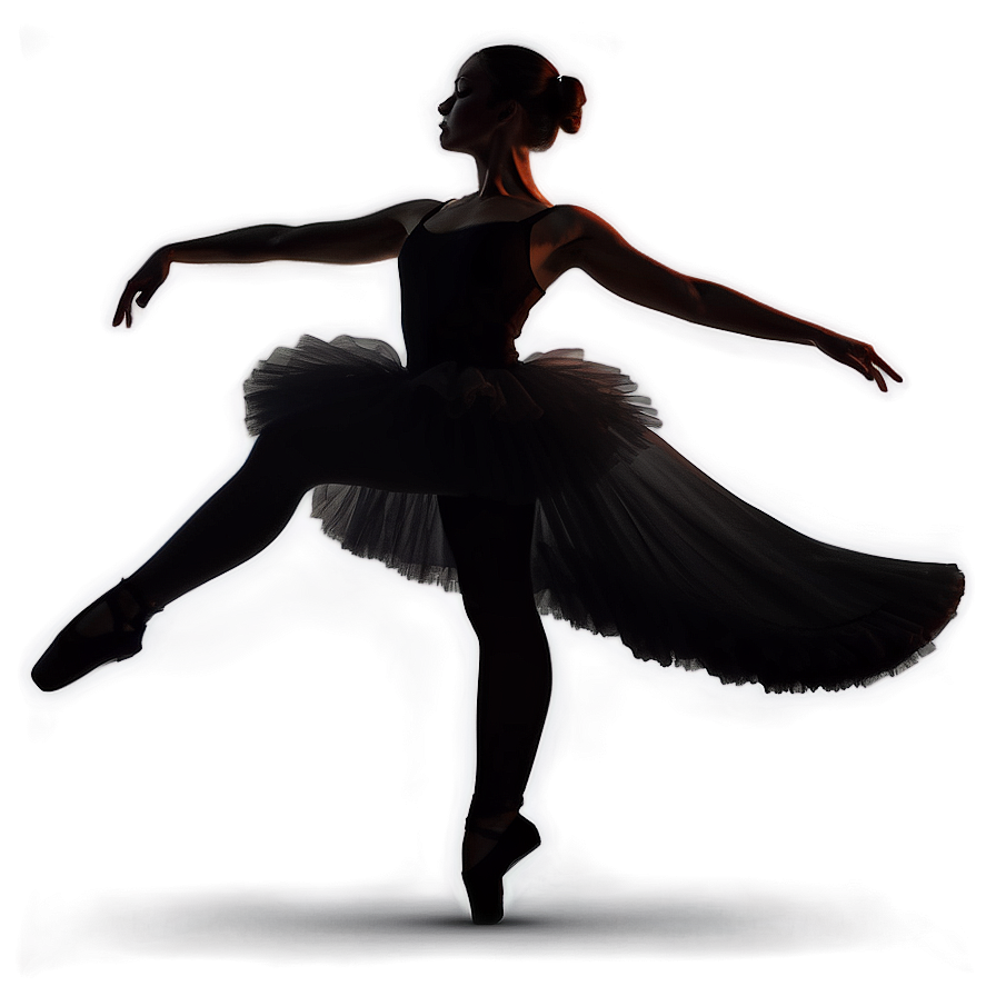 Graceful Ballet Silhouette Png 05212024