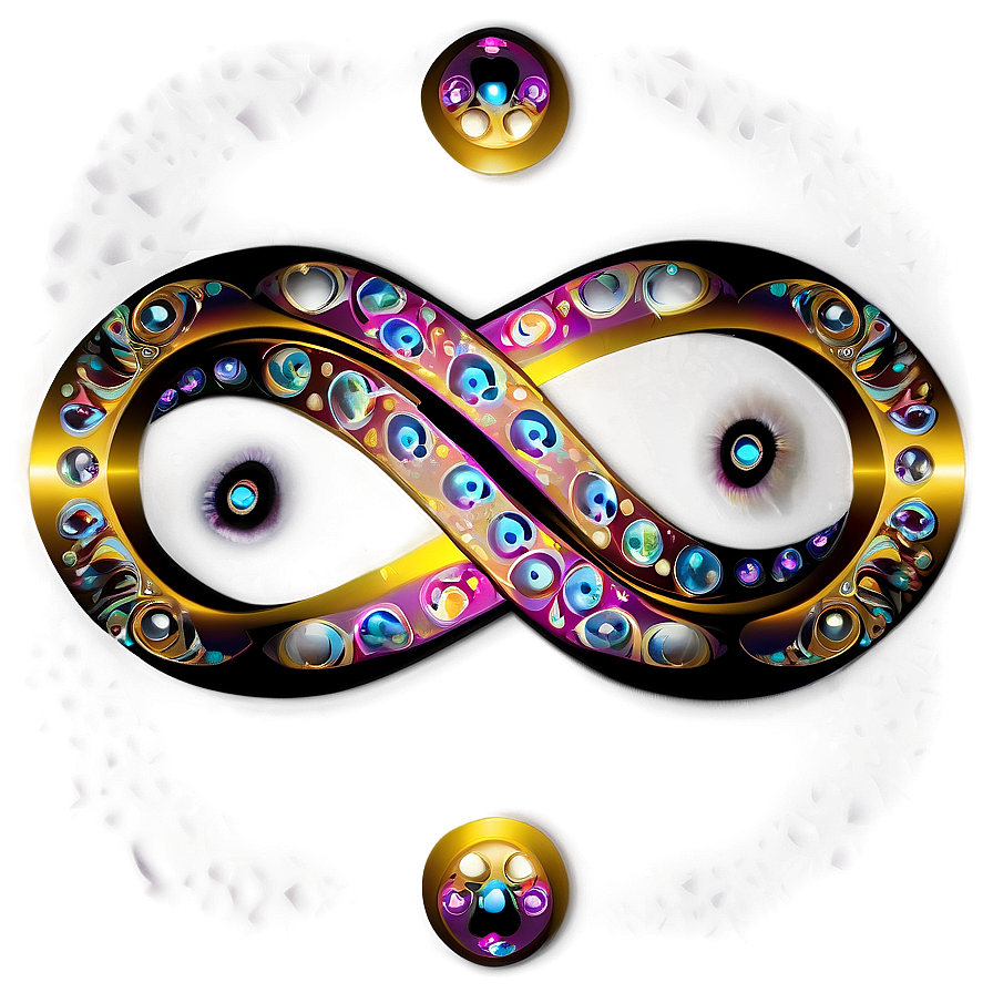 Graceful Infinity Motif Png 77