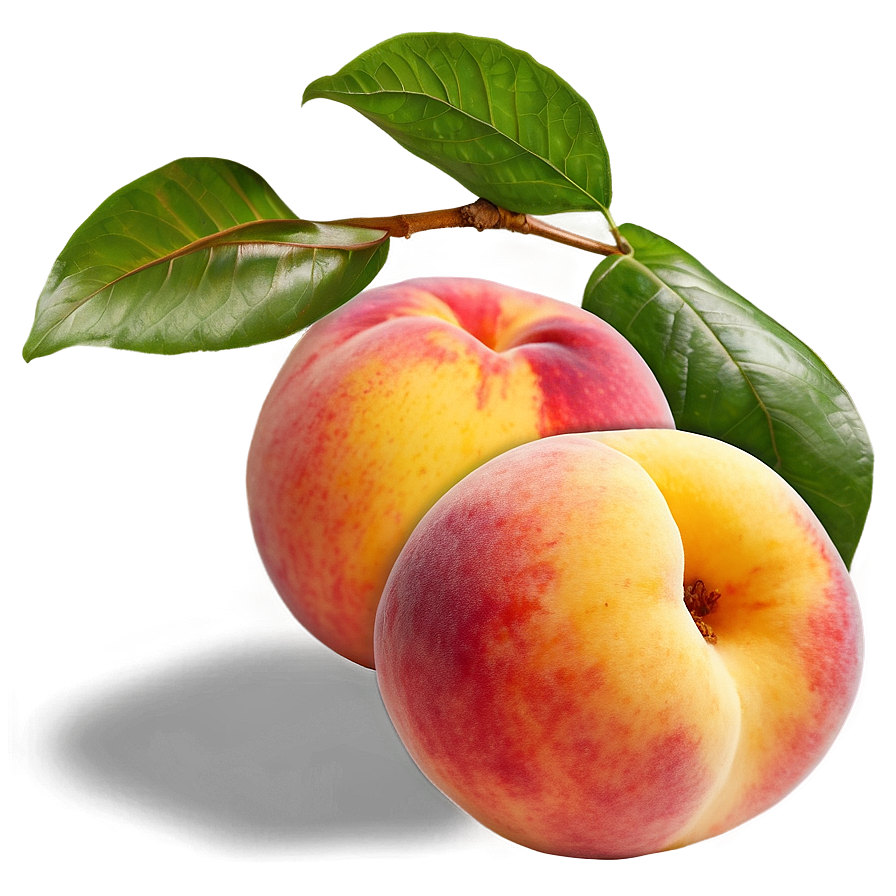 Graceful Peach Element Png 20