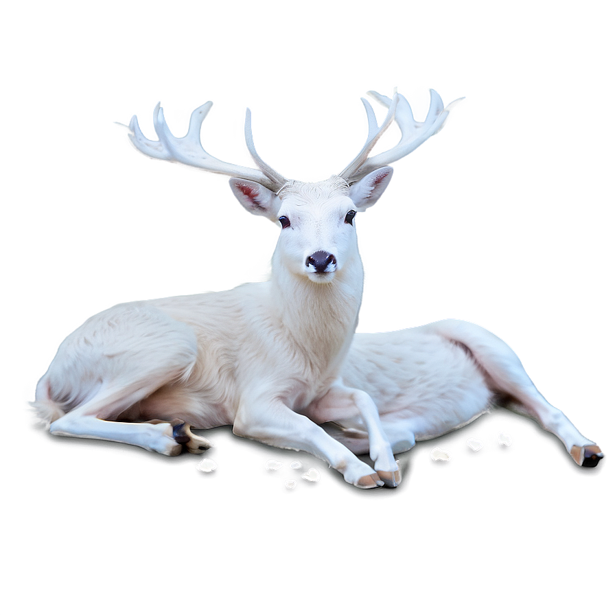 Graceful White Deer Png Wnj18