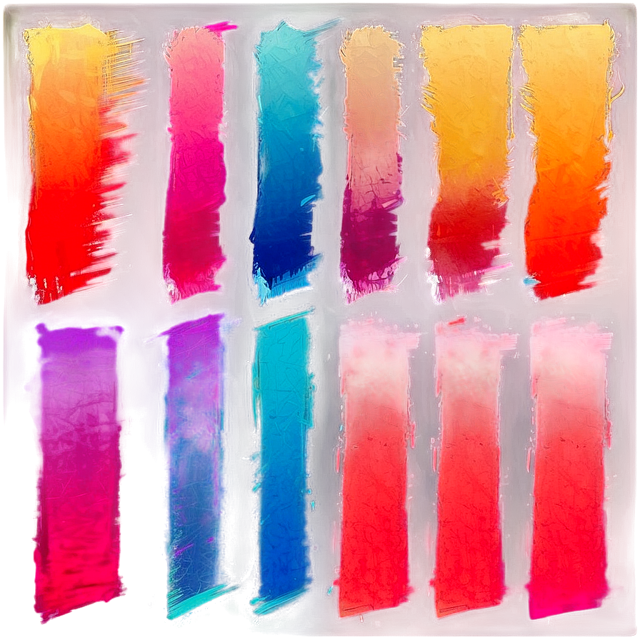 Gradient Brush Stroke Png Aky45