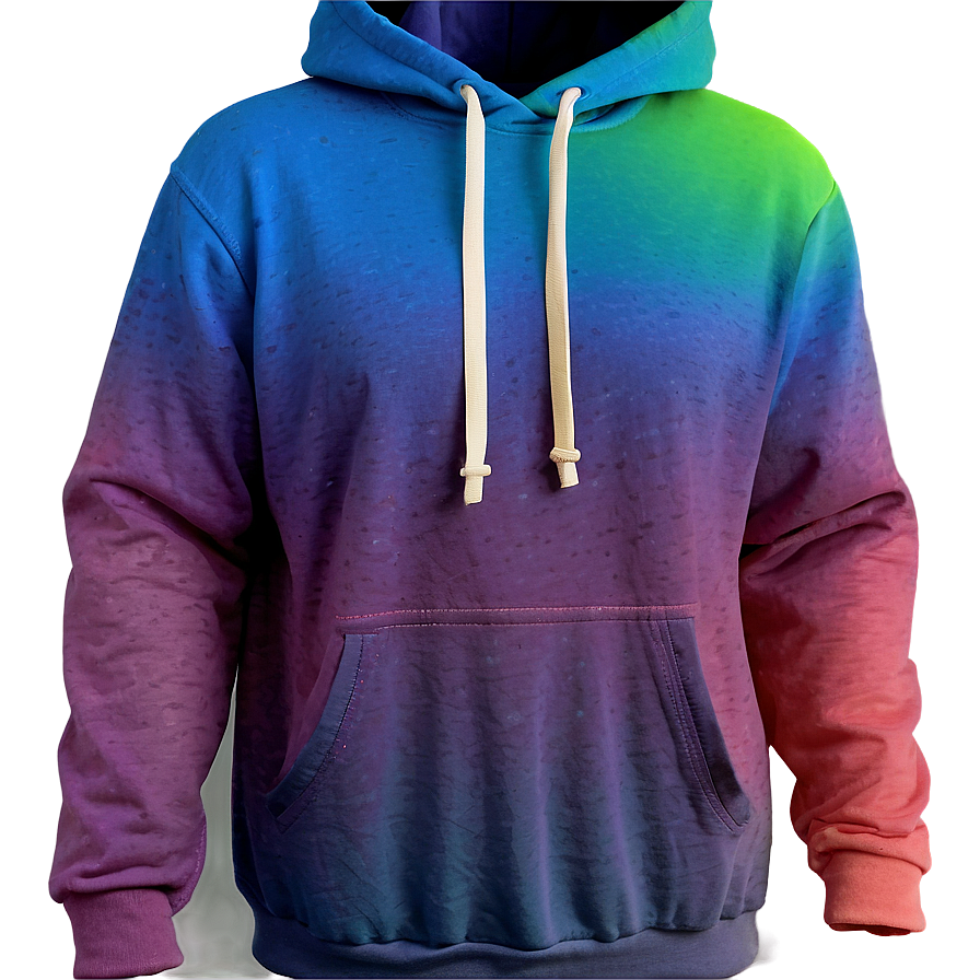 Gradient Hoodie Strings Png Yxi48