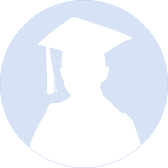 Graduate Silhouette Icon