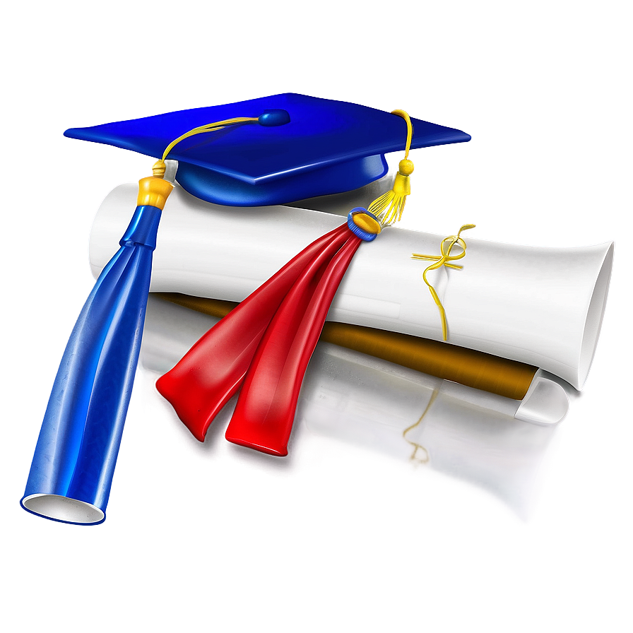 Graduation Cap And Diploma Png 63