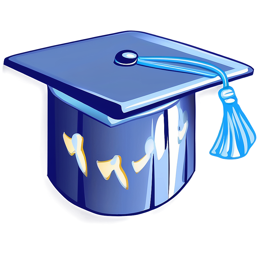 Graduation Cap Clipart D