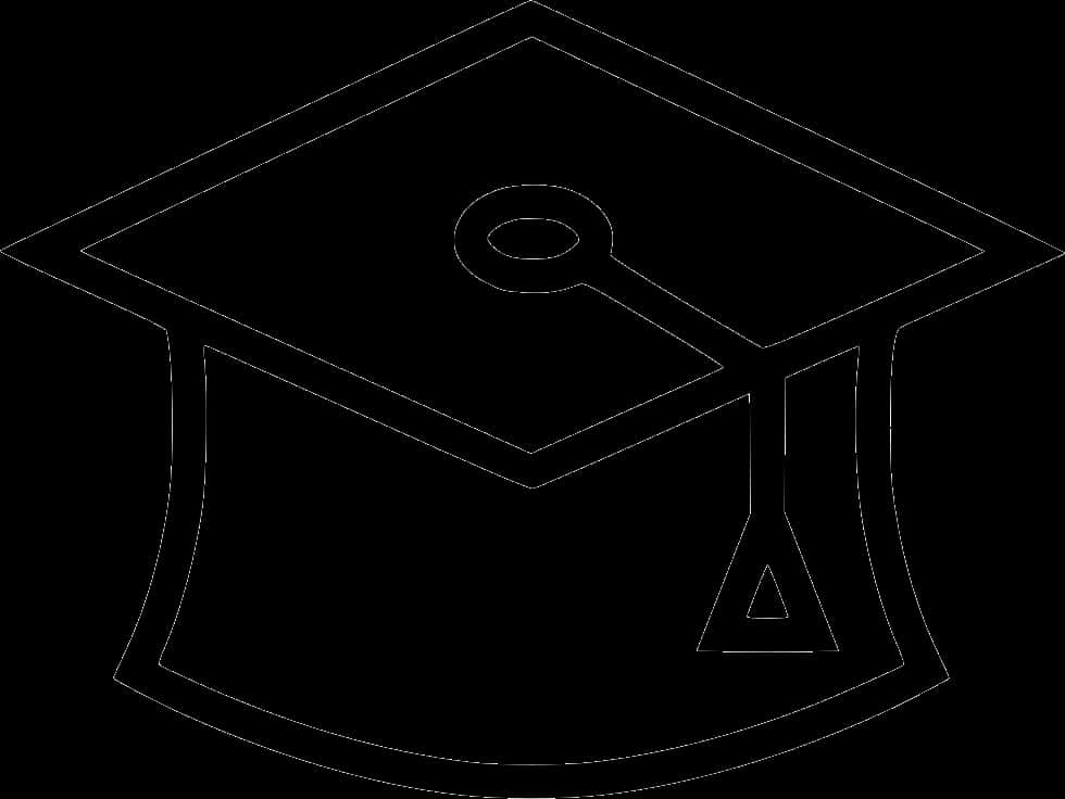 Graduation Cap Outline